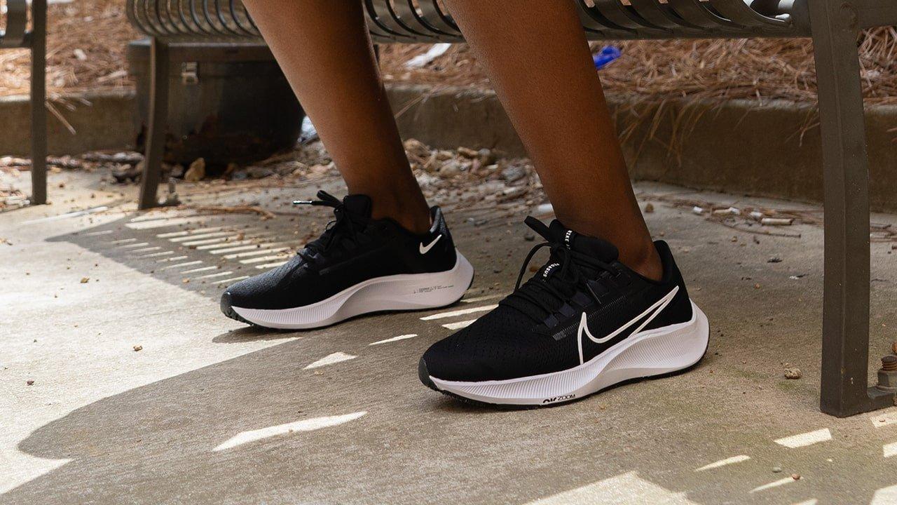 Nike pegasus 2024 black white